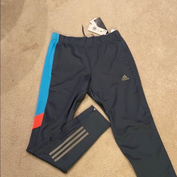 adidas Men’s Astro Track Pants Running Soccer Football Training - Picture 2 of 5